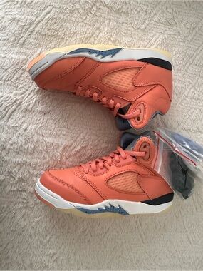 Nike Air Jordan 5 Retro DJ Khaled We The Best Crimson Bliss Size 2.5Y